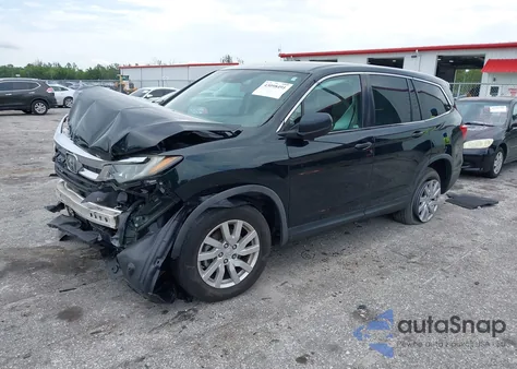 2019 Honda Pilot Lx из США, поврежденный, VIN 5FNYF5H16KB040048